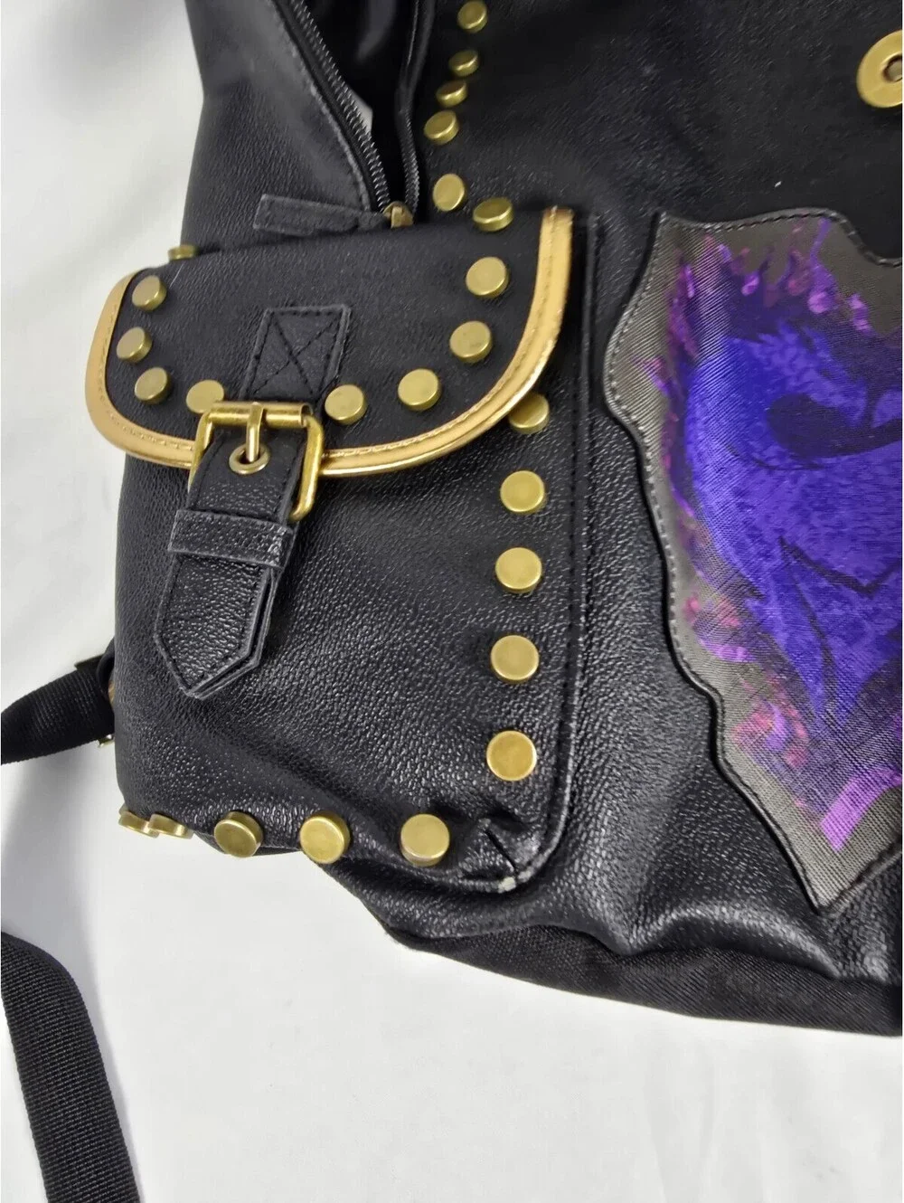 Disney Store Descendants 3 Maleficent Black Backpack Sleeping Beauty Bag  NEW